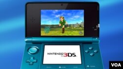 La Nintendo 3DS saldrá a la venta en dos colores: azul y negro.