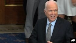 Sen. John McCain (R-Ariz.) di Gedung Capitol, Washington D.C. (Foto: dok).