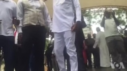 MDC Leader Nelson Chamisa At Protest March in Harare