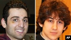 Hình hai anh em Tamerlan Tsarnaev và Dzhokhar Tsarnaev.