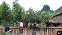 ການດໍາລົງຂອງຊາວບ້ານຢູ່ເຂດຊົນນະບົດແຫ່ງນຶ່ງຂອງລາວ