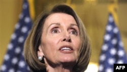 House Speaker Nancy Pelosi of Calif., speaks during a news conference on Capitol Hill in Washington, Wednesday, Nov. 17, 2010, after being re-elected as the leader of the House Democrats. (AP Photo/Susan Walsh)