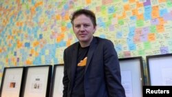 FILE - Matthew Prince, chief executive at CloudFlare, in his office in San Francisco, Dec. 10, 2012. CloudFlare markets itself as an Internet intermediary that shields websites from distributed denial-of-service attacks.