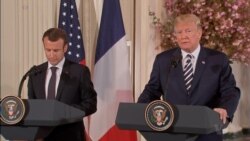 Trump, Macron Seek to Resolve Differences, Affirm Close Ties