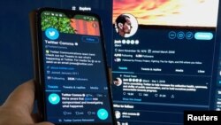 پیامی از شرکت توئیتر که هک شدن کساب کاربری جک دورسی، مدیر عامل توئیتر و حساب‌های کاربری چهره‌های معروف را تائید می‌کند