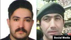 توحید امیر امینی (راست) و کیانوش اصلانی