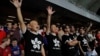 香港球迷世界杯外围赛上嘘国歌