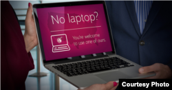 Qatar Airways is offering free loaner laptops to its business class passengers in the wake of a US ban on certain electronic devices. (Qatar Airways)