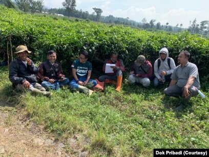 Duta petani milenial. (Foto: Dok Pribadi)