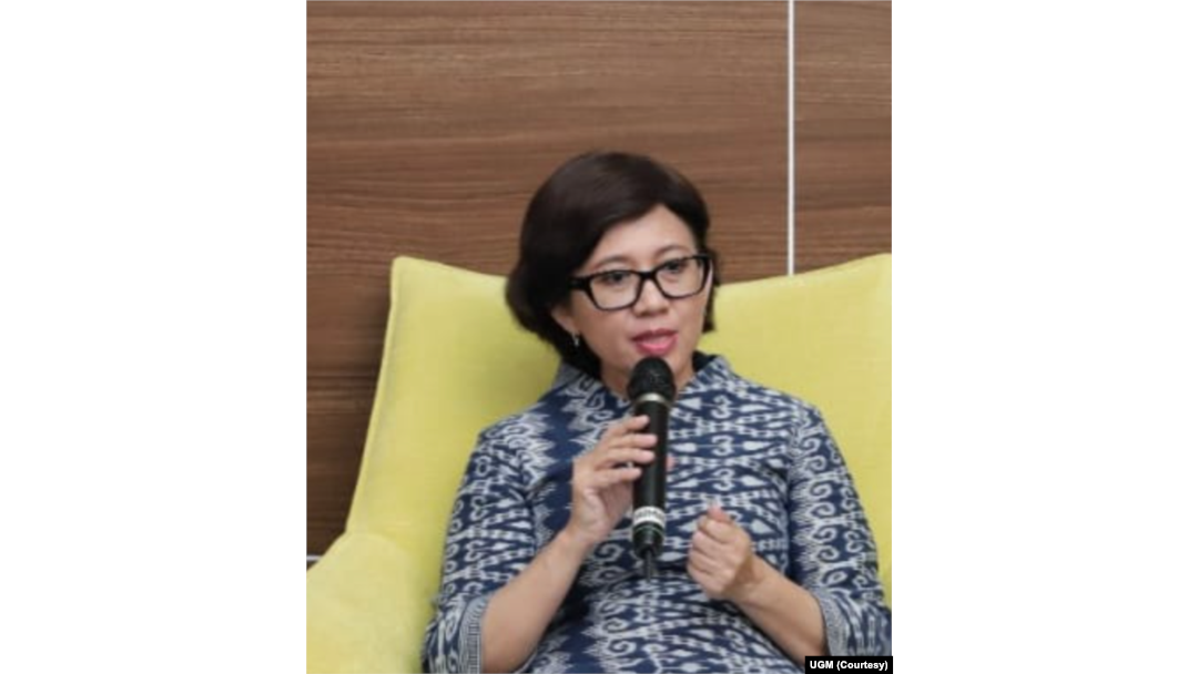 Rektor UGM, Prof Ova Emilia. (Foto UGM)