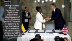 U.S. Signs Ethnic Chapter of Colombian Peace Accord