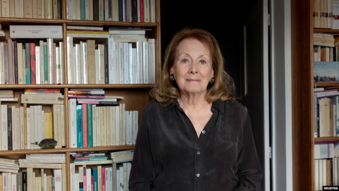 Penulis Prancis Annie Ernaux (82 tahun) memenangkan Nobel Sastra tahun 2022. 