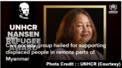 UNHCR ရဲ့ ဂုဏ်ထူးဆောင် Nansen ဆုရှင်တွေထဲ ‘မိတ်ဆွေ မြန်မာ’ အဖွဲ့ပါဝင် 