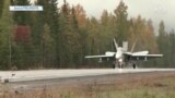 Finlandiya Savaş Uçaklarını Otobanda Test Etti 
