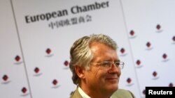 中国欧盟商会(EU Chamber of Commerce in China)主席伍德克(Joerg Wuttke) （路透社资料图）