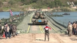 美韩举行渡河军事演习