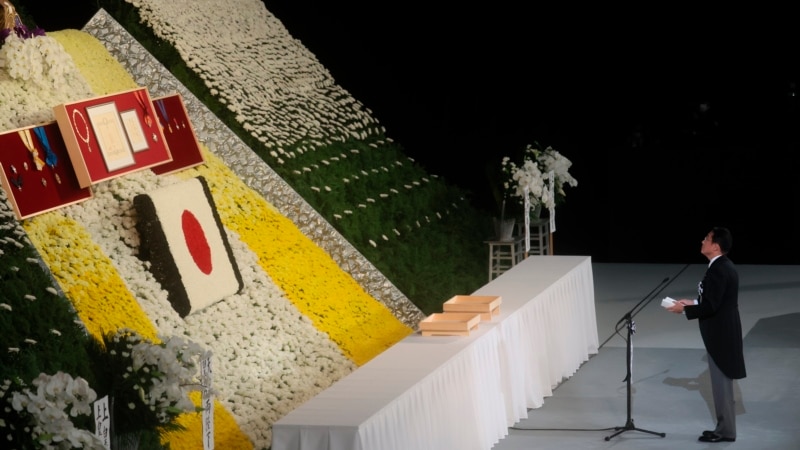 Japan’s Former Leader Abe Honored at State Funeral