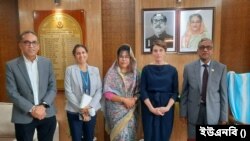 পরিবেশ,বন ও জলবায়ু মন্ত্রণালয়ের সভাকক্ষে মন্ত্রী মো. শাহাব উদ্দিন এর সঙ্গে পৃথক দুটি সভায় বাংলাদেশে নিযুক্ত জাতিসংঘের আবাসিক সমন্বয়ক জিন লুইস এবং এশীয় উন্নয়ন ব্যাংক(এডিবি)-এর কান্ট্রি রিপ্রেজেন্টেটিভ এডিমন গিন্টিং