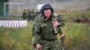Російський солдат у Ростові-на-Дону. Міністр оборони Росії Сергій Шойгу 28 жовтня заявив, що Росія завершила мобілізацію 300 тисяч резервістів.