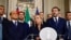 乔治娅·梅洛尼(Giorgia Meloni) (中）领导的意大利兄弟党（Brothers of Italy party）、意大利论坛党（Forza Italia）领袖（Silvio Berlusconi）和马蒂奥·萨尔维尼（Matteo Salvini）领导的的联盟(the League)组成的右翼联盟赢得意大利选举的胜利并组成新政府。梅洛尼10月22日宣誓就任，成为意大利史上首位女总理。