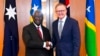 Australia Welcomes Solomon Islands Leader 6 Months After Controversial Pact with China