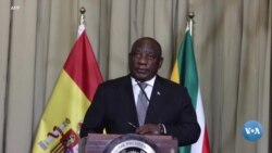 South Africa Ramaphosa Criticizes U.S. Over Terrorism Alert