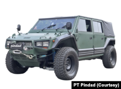 Kendaraan Taktis Ringan 4x4 produksi PT Pindad (Persero) yang disebut dapat mendukung operasi dan mobilisasi pertempuran jarak dekat serta jelajah segala medan. (Foto: Courtesy/Website Pindad)