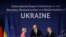 জার্মানির চ্যান্সেলর ওলাফ শোলজ , ইউক্রেনের প্রধানমন্ত্রী ডেনিস শ্যামিহাল এবং ইইউ কমিশনের প্রেসিডেন্ট আরসুলা ভন ডার লেইন বার্লিনে ইউক্রেন যুদ্ধ-পরবর্তী পুনর্গঠনের সময় একটি যৌথ সংবাদ সম্মেলনে যোগ দিচ্ছেন। ২৫ অক্টোবর, ২০২২।