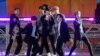 BTS saat tampil di acara ABC 'Good Morning America' di New York Mei 2019 lalu (dok: REUTERS/Brendan McDermid)