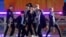 BTS saat tampil di acara ABC 'Good Morning America' di New York Mei 2019 lalu (dok: REUTERS/Brendan McDermid)