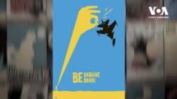 У Нью-Йорку проходить благодійна художня виставка "Українські плакати воєнного часу". Відео 