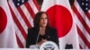 U.S. Vice President Kamala Harris hosts a roundtable discussion with Japanese business executives from companies in the semiconductor industry, at the Chief Mission Residence in Tokyo, Sept. 28, 2022.