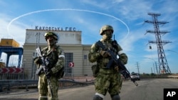 Ruske trupe u Hersonskoj oblasti. (Foto: AP)