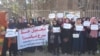  زنان در واکنش به اخراج دختران از لیلیۀ پوهنتون کابل دست به تظاهرات زدند