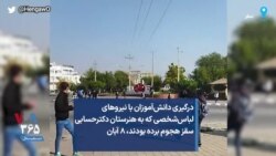 درگیری دانش‌آموزان با نیروهای لباس‌شخصی که به هنرستان دکترحسابی سقز‌ هجوم برده بودند، ۸ آبان