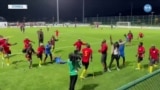 Angola Ampute Futbol Takımı Finale Şarkılarla Girdi 