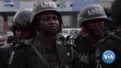 Police Fire Tear Gas at Protesters on #EndSARS Anniversary