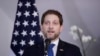 FILE - Jon Finer speaks in Bogota, Colombia, July 22, 2022. The White House Deputy National Security Adviser is among the U.S. officials who just concluded discussions about security and diplomatic issues with Taiwanese counterparts following consultations on on Feb. 21, 2023.