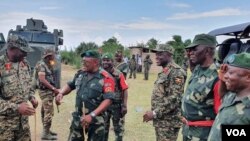 Wanajeshi wa Uganda wakiwa pamoja na wanajeshi wa DRC katika oparesheni dhidi ya waasi wa Allied democratic forces ADF