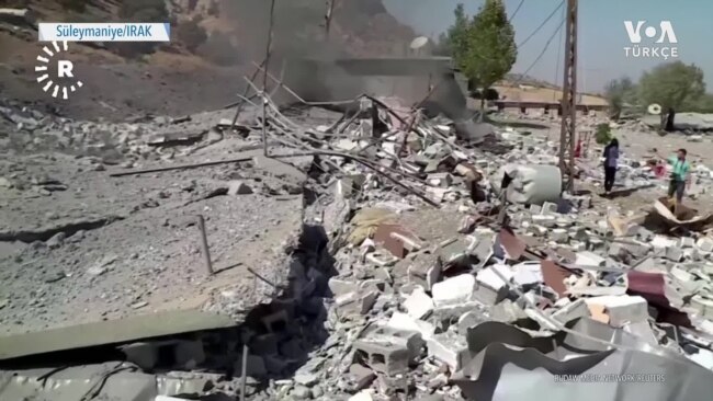 İran’dan Kuzey Irak’taki Kürt Örgütlerine Hava Saldırısı 