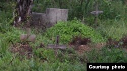 FILE: Graves in DRC. Taken October 16, 2022