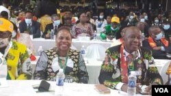 Zanu PF members at the party's elective Congress