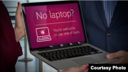 Qatar Airways is offering free loaner laptops to its business class passengers in the wake of a US ban on certain electronic devices. (Qatar Airways)