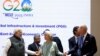 资料照片：美国总统拜登、印度总理莫迪和欧盟主席·冯德莱恩出席 2023 年 9 月 9 日在印度新德里举行的 G20 峰会。