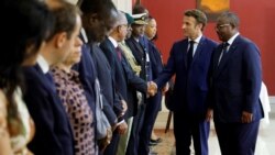 Fin de la tournée africaine d'Emmanuel Macron