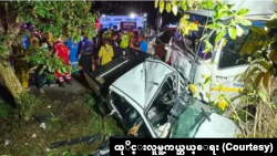 အထောက်အထားမဲ့ မြန်မာတွေပါတဲ့ကား ထိုင်းမှာမတော်တဆဖြစ်၊ ၃ ဦးသေ 