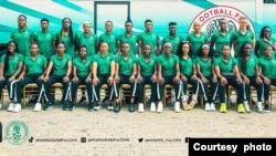 'Yan wasan Super Falcons (Facebook/NFF)