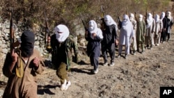 شماری از تندروان تحریک طالبان پاکستان (تصویر از آرشیف صدای امریکا)