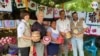 La embajadora de Estados Unidos ante Naciones Unidas en Roma, Cindy McCain, visitó huertos y programas de emprendimiento de mujeres en el sector Plan del jocote, Chiquimula, en Guatemala, el 26 de julio de 2022.