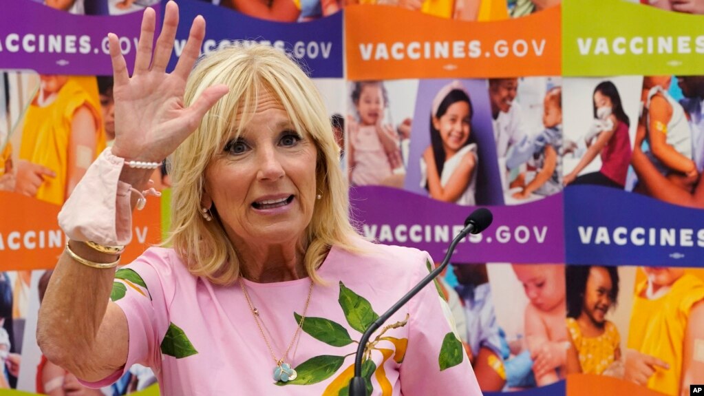  Đệ nhất phu nhân Hoa Kỳ Jill Biden. 